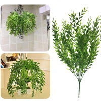 Arbusto De Sauce Llorón Artificial De 50 Cm Ramas De Sauce De Paja Para Decoración De Casa Y Boda Planta Suspendida Verde Simulada - details 2
