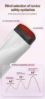 Rizador de pestañas eléctrico de larga duración, dispositivo de peinado térmico, suministro cruzado，ideal para un regalo de San Valentín para ella. Regalos de San Valentín para mujer - details 9