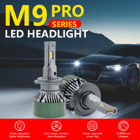 Faros LED H4 H7 H11 M9pro Para Volkswagen Jetta 1997-2019 Lámpara De Niebla Automática Turbo 6000K CANbus Sin Errores Instalación Directa - details 1