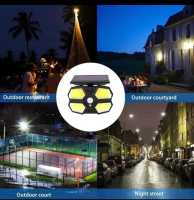 Luces de Seguridad Solares para Exteriores con Sensor de Movimiento - IP65 - 180LED - 3 Modos de Iluminación - Luz Solar para Puerta de Entrada, Jardín, Garaje - Marca No Especificada - details 2
