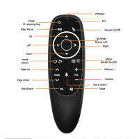 Control Remoto De Voz Universal G10S Con IR Y Giroscopio Air Mouse 2.4G Wireless Backlit Para Android TV PC - details 5