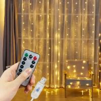 Luces De Navidad Remotamente Controladas Para Dormitorio Anillo De Flores De Hada Luces De Cinta Para Celebraciones Y Año Nuevo En Colores Variados - details 4