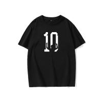 Camiseta De Messi Impresión Deportiva Con Estampado Del Perímetro De Fútbol Paris Barcelona Argentina Top Corto Para Equipo - details 5