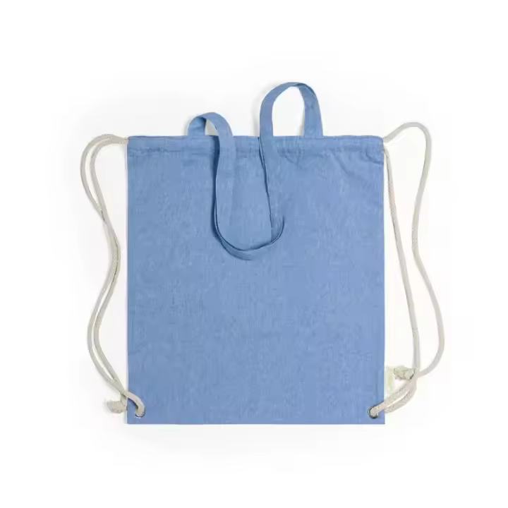 BOLSA MOCHILA FENIN Algodon Reciclado Azul - 1