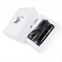 Solong Pluma De Tatuaje Profesional Con Motor Fuerte Y Enchufe DC Accesorios Para Tatuaje De Arte Permanente Cartridge De Agujas De Aluminio Negro - details 4