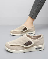 Zapatos De Diabético Para Mujer Casual Cómodos Con Ajuste Ancho Para Pies Hinchados Y Eversion De Dedos Con Suela Suave Para Caminar - details 14