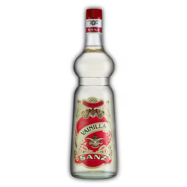 Sirope Vainilla Sanz 1 Litro sin Alcohol  con extracto natural de vainilla seleccionada. - 1