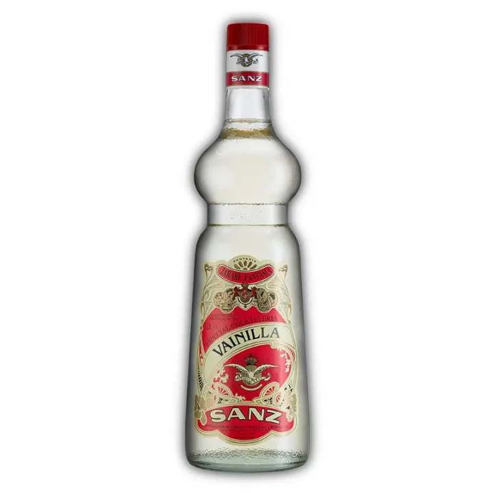 Sirope Vainilla Sanz 1 Litro sin Alcohol  con extracto natural de vainilla seleccionada. - 1