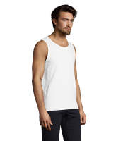 Camiseta sin mangas de algodón MARNAULA modelo Justin - tallas hasta 5XL - details 11