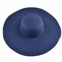 Gorro De Sol Para Mujer Con Gran Alas Plegable Verano Protección Solar Color Sólido Sombrero De Playa Casual Para Exteriores - details 6