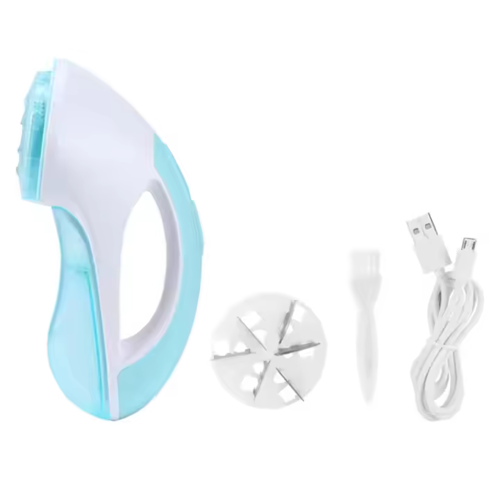 Recortador de bolas de pelo eléctrico recargable por USB, afeitadora, removedor de tela para ropa - 1