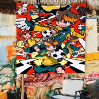 Bandera De Anime Inazuma Eleven Para Decoración De Sala De Estar Dormitorio Estándar De Madera De Bambú Material De Poliéster Tamaño Variado - details 12