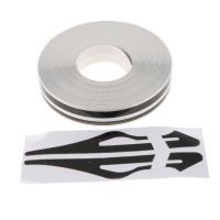 Pegatinas De Vinilo Para Motocicleta Plástico Broches Rayas Doble Línea Accesorios De Carrocería De Motocicleta Adhesivo DIY 1/2" - details 0
