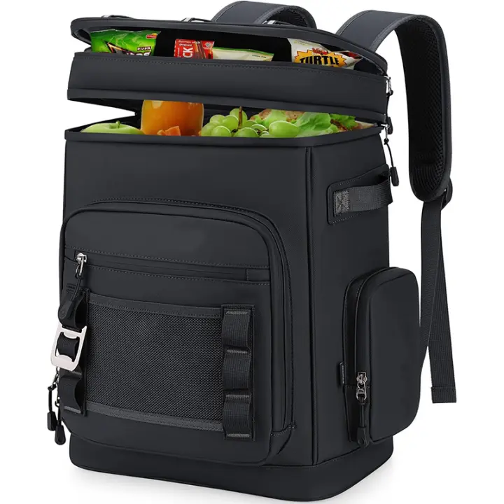 MOV-Mochila Grande impermeable y aislante para el frío, a prueba de fugas, para acampar, Playa, pesca, picnic, Viajes al Aire Libre, 30 L - 1