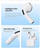 Auriculares Inalámbricos Bluetooth Estéreo Con Cancelación De Ruido Y Microfone Control Táctil pro 4 Lanyard Para Música Y Teléfono Móvil - details 1