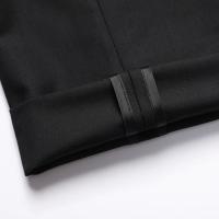Traje De Moda Para Hombre Estilo Italiano Slim Color Sólido Conjunto De 2 Piezas Traje De Boda Casuial Trabajo Presentaciones M-6XL - details 21