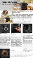 Russell Hobbs Olla De Cocción Lenta Chalkboard 24180-56 | Capacidad De 3,5L, 3 Temperaturas, Cazuela De Cerámica, Tapa De Cristal, Revestimiento De Pizarra, Fácil Limpieza, Color Negro - details 0