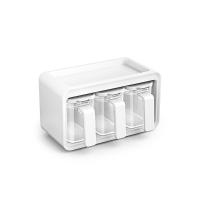 Organizador De Hierbas Para Cocinar Caja De Almacenamiento De Especias Jars De Aromaterapia Contenedor De Pimienta Y Azúcar Estilo Moderno PP - details 7