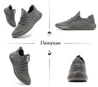 Zapatillas De Correr Para Hombre Zapatos Deportivos Ligeros Y Transpirables Para Caminar Y Jogging Tecnología Flywire Material Superior De Encaje Y Poliéster Suela De EVA - details 15