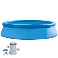 Piscina Hinchable con depuradora jardín casa, 244x61 cm, familiar, 1942 litros easy set Intex - details 0