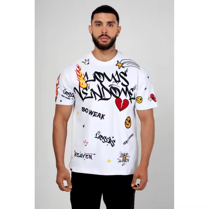 LOUIS VENDOME PARIS CAMISETA HOMBRE MODELO:LV-74 White. - 1
