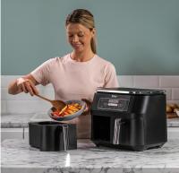 Ninja Foodi Freidora de aire con compartimento doble, 7,6 l, 6 en 1, en negro, AF300EU - details 0