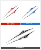 2pcs Pegatinas De Coche De Aleación Para Accesorios De Toyota YARiS Supra Corolla Prius Harrier Camry Tacoma Venza RAV4 Decoración De Panel Lateral Del Coche - details 8