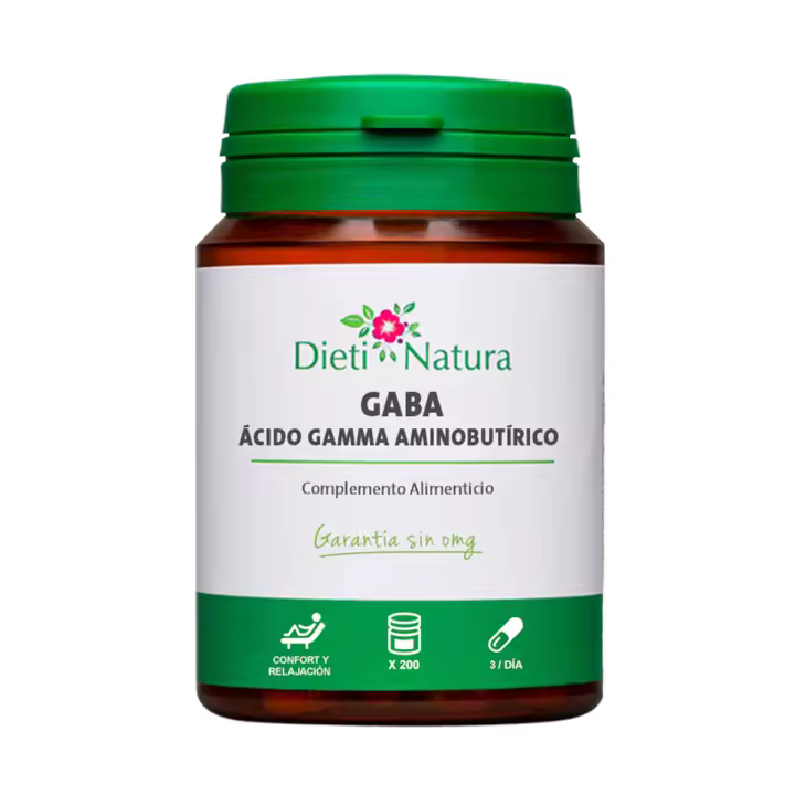 GABA ácido gamma aminobutírico - Alivio en caso de sobrecarga - Dieti Natura - 1