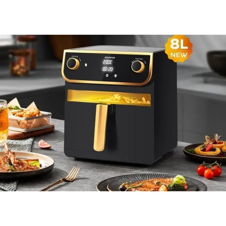 AIGOSTAR FREIDORA KIM CHEF 8L SIN ACEITE (94007) - 1