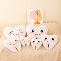 Almohada De Simulación Creativa Y Linda Para Niños Juguete De Peluche De Cuidado Dental Forma De Dientes Regalo Para Todas Las Edades - details 3