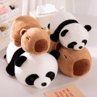 Muñeco De Peluche Transformable Panda Capybara Doble Cara Regalo Para Niños Almohada Suave 2-en-1 Juguete De Película Y TV - details 0