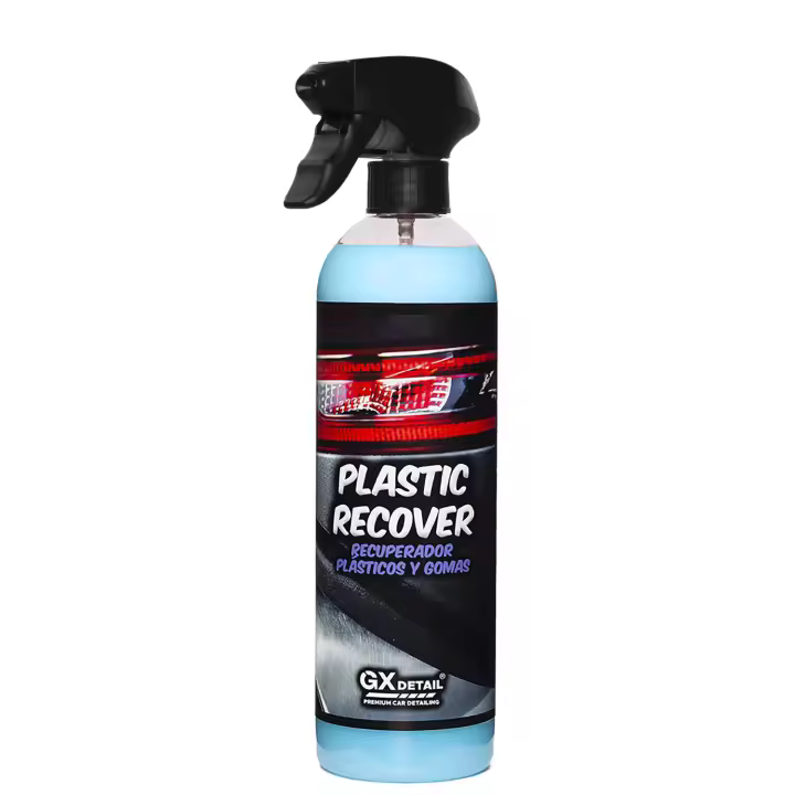 GxDetail Recuperador de Plásticos y Abrillantador Hidratador de Plástico y Neumáticos Coche y Moto – Recuperador de Gomas Viejas, Interior, Exterior, Ruedas... - 1