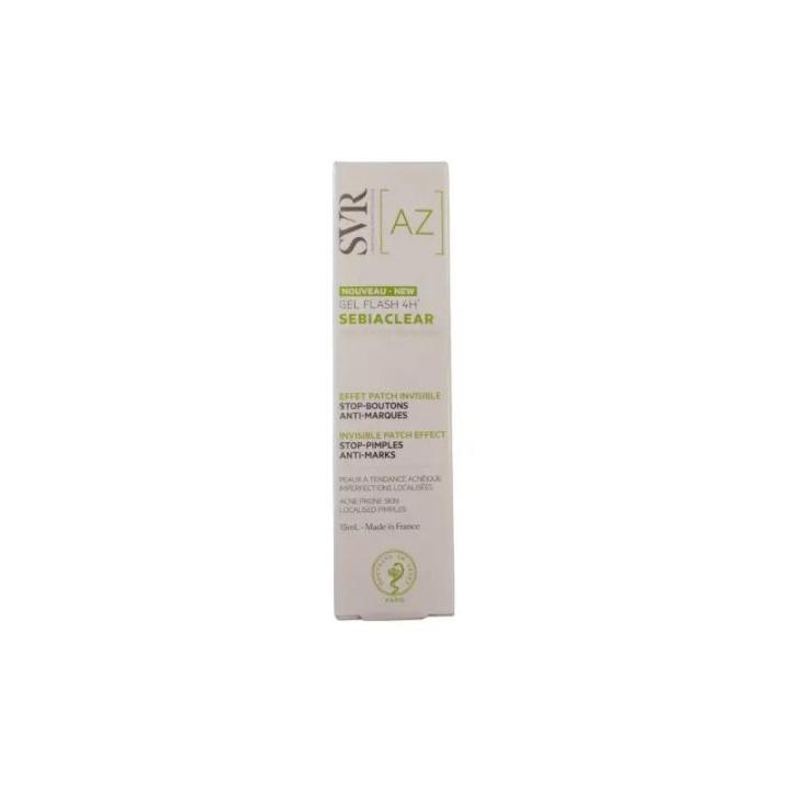 SVR Sebiaclear Gel Flash 4H - Parche Invisible Anti-Granos y Marcas (15ml) — oferta en Miravia
