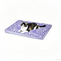 Colchoneta para dormir a prueba de orina para perros, cojín para dormir, caseta para perros, jaula para mascotas, alfombrilla para el suelo, 100 x 70 x 5 cm - details 6