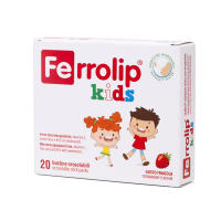 U.G.A. Nutraceuticals-Ferrollip Kids - Suplemento alimenticio with Hierro microencapsulado, vitamin C, ácido fólico y B12 con edicorcorantes-Sabor termesa-20 sobre orosoluble-Apoyo cognitive para niños en edad escolar. - details 1