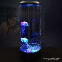 Lámpara De Noche LED Cambio De Color Juguete Acuario Mini Acrílico Simulación De Medusa Decorativa USB Regalo Para Niños - details 3
