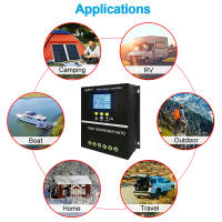 Controlador De Carga Solar MPPT Y&H Con LCD Y Salida USB Doble Para Baterías De Ácido Plomo Y Litio 12V 24V 36V 48V - details 9