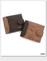 Cartera Corta Para Hombre De Cuero PU De Alta Calidad Porta Tarjetas Y Fotos Pequeña Monedero 3-Plegable Estilo Slim - details 3