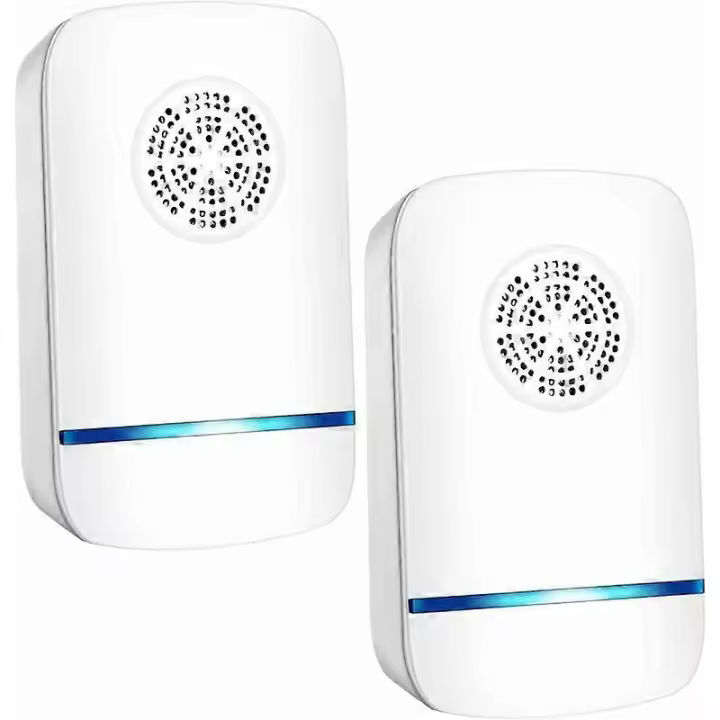 Repelente ultrasónico de insectos, repelente eléctrico de plagas para interiores, repelente de ratones y roedores. - 1
