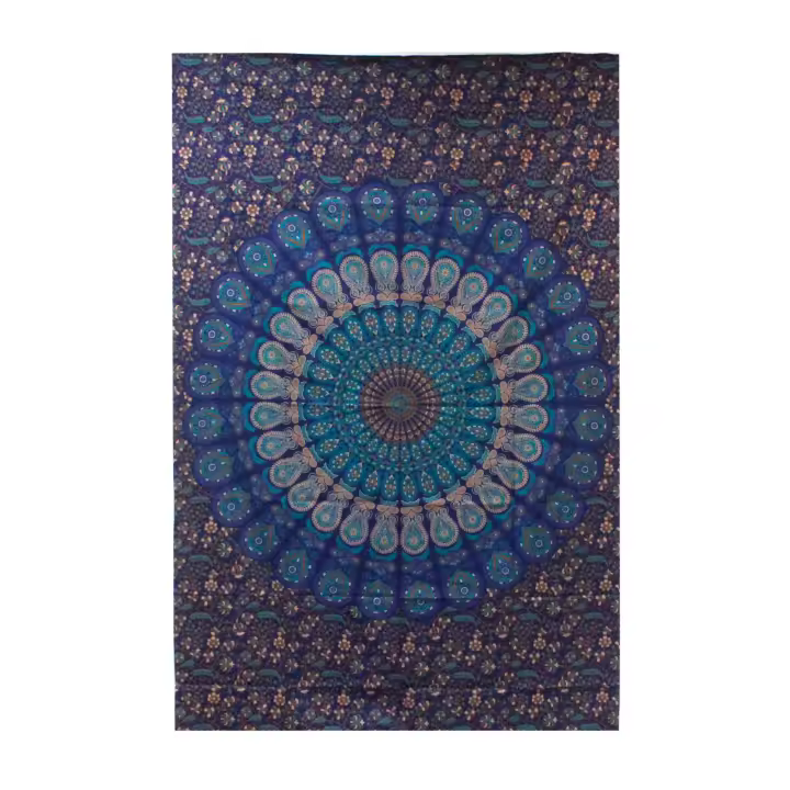 Colcha Individual de Algodón - Mandala Clásica - 1