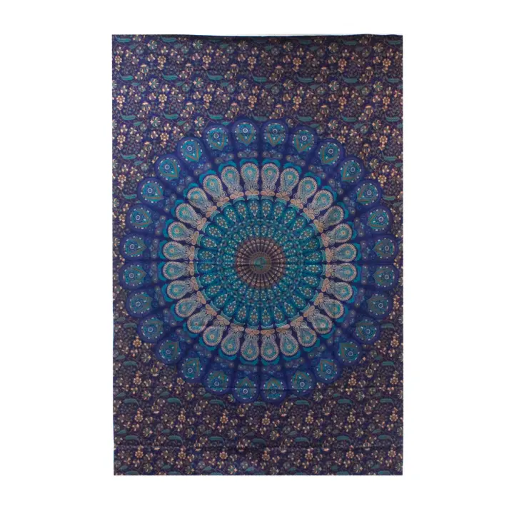 Colcha Individual de Algodón - Mandala Clásica - 1