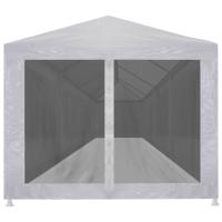 vidaXL Carpa de celebraciones con 10 paredes de malla 12x3 m - details 1
