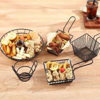 Cesta De Freír Para Cocina Herramienta De Cocina Red De Malla Para Patatas Fritas Y Chips Contenedor De Almacenamiento De Alimentos Con Mango Para BBQ Francés En Casa - details 5
