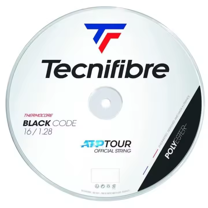 Cordaje Tenis Tecnifibre BLACK CODE 200m 1.28mm Fire - 1
