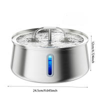 Máquina De Beber Para Gatos Y Perros De Acero Inoxidable 4L Con Bomba Ultra-Silenciosa Adecuada Para Una Variedad De Mascotas - details 5
