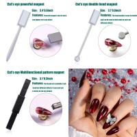 Pincel Magnético Para Arte De Uñas Efecto Ojo De Gato 9D Fuerte Placa Para Uñas De Gel UV Herramientas DIY Manicura - details 2
