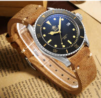Reloj De Pulsera Automático De Cuero Vintage ADDIESDIVE Para Hombre Resistente Al Agua Acero Inoxidable Estilo Casual Europeo Y Americano - details 12