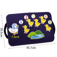 Tablero De Historias Para Niños Montessori Interactivo Con 4 Temas Juguete Educativo Sensorial De Peluche Animal Y Naturaleza Para Edad De 3 a 6 Años - details 6