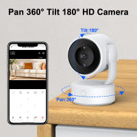 Monitor De Bebé Con Llamada Automática Y Cámara PTZ WiFi IP 5MP De Tuya Audio Bidireccional Seguridad CCTV Vigilancia Interior Y Exterior - details 5
