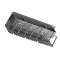 Soporte para Pendientes de dientes, estante sin Perforaciones, montado en la comparación, de Espacio Ahorro, colgador de Pendientes de dientes Eléctrico, accesorios de baño, Gris, 4 - details 1